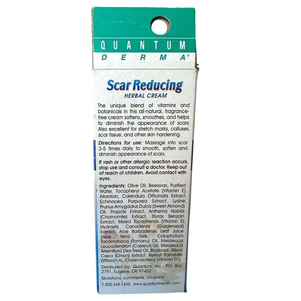 Scar Reducing‎ Herbal Cream 21 Gm By Quantum Derma Health